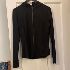 Lululemon Athletica Black Zip-Up Jacket